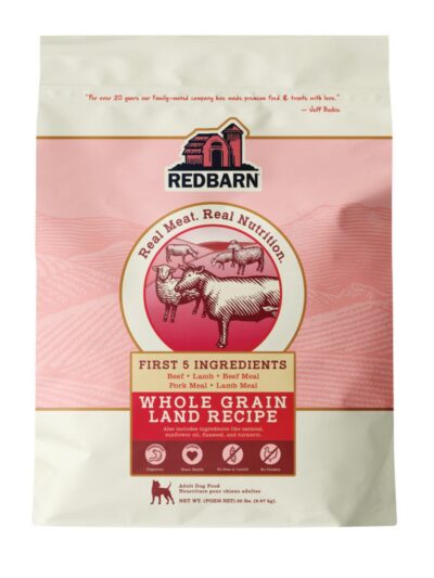 Redbarn Pet Products Whole Grain Dry Dog Food Land, 1ea/22 lb