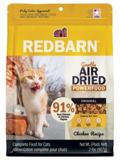 Redbarn Pet Products Gently Air Dried Powerfood Dry Cat Food Chicken, 12ea/2.5 oz, Sample