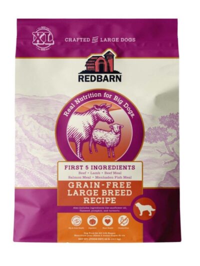 Redbarn Pet Products Grain-Free Large Breed Dry Dog Food Beef & Lamb, 1ea/28 lb