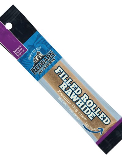 Redbarn Pet Products Filled Rawhide Roll Peanut Butter, 1ea/1.9oz.
