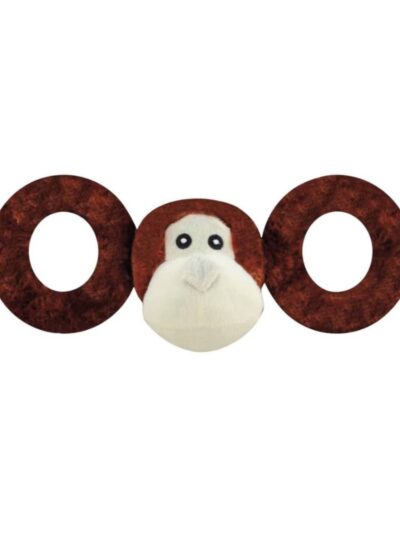 Jolly Pets Tug-A-Mals Monkey Brown XLarge 6in.
