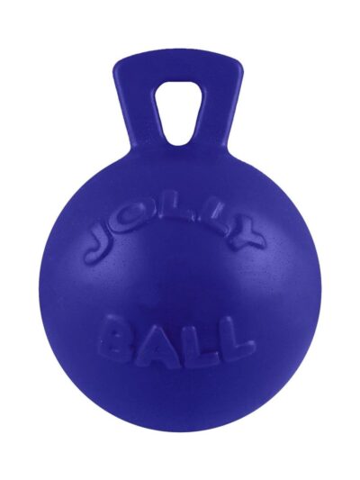 Jolly Pets Tug-N-Toss Ball Blue Small 4.5in.