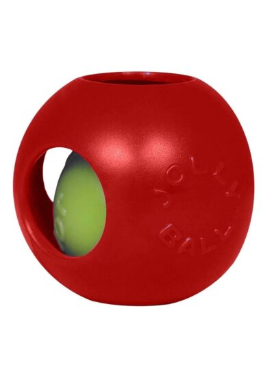 Jolly Pets Teaser Ball Red 6in. Medium