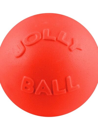 Jolly Pets Bounce-N-Play Ball Orange Large 8in.