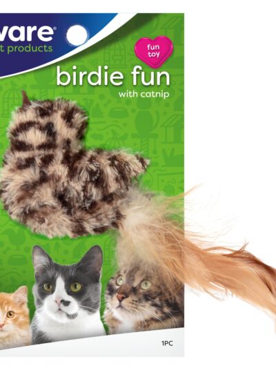 Ware Soft Feather Mouse Cat Toy