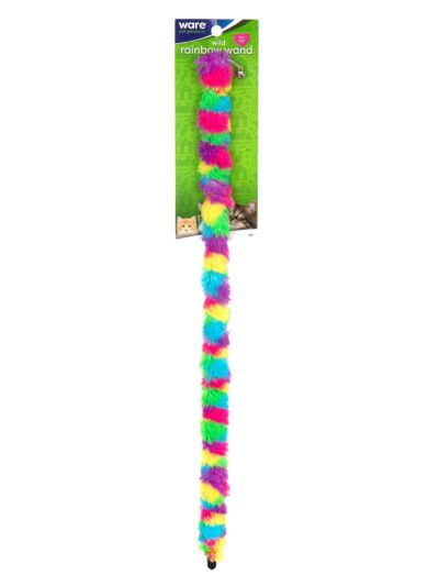 Ware Wild Rainbow Wand Cat Toy