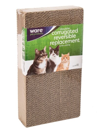 Ware Corrugated Reversible Replacement Scratcher Dbl- 2Pk
