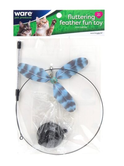 Ware Fluttering Fun Feather Cat Toy
