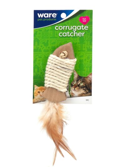 Ware Corrugate Catcher Cat Toy
