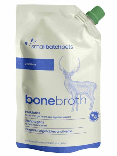 Small Batch Shelf Stable Venison Bone Broth - 16oz.