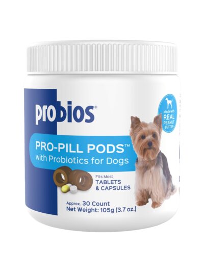 Probios Pro-Pill Pods with Probiotics for Small Dogs Peanut Butter 30 count