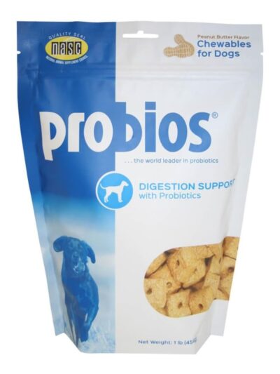 Probios Digestion Support Dog Treats Peanut Butter 1 Lb