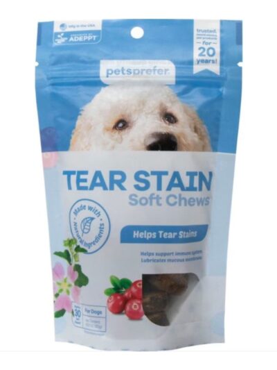 Pets Prefer Tear Stain Soft Chews for Dogs 30 count