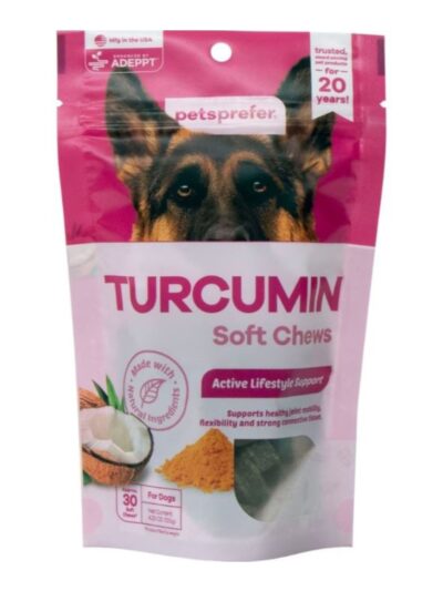 Pets Prefer Turcumin Soft Chews for Dogs 30 count