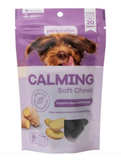 Pets Prefer Calming Soft Chews for Dogs 30 count