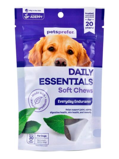 Pets Prefer Daily Essentials Soft Chews for Dogs 30 count