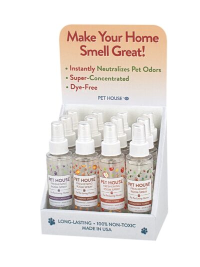 Pet House Seasonal Spray 12 Pc Display