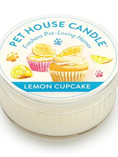 Pet House Candle Lemon Cupcake Mini  (Case of 12)