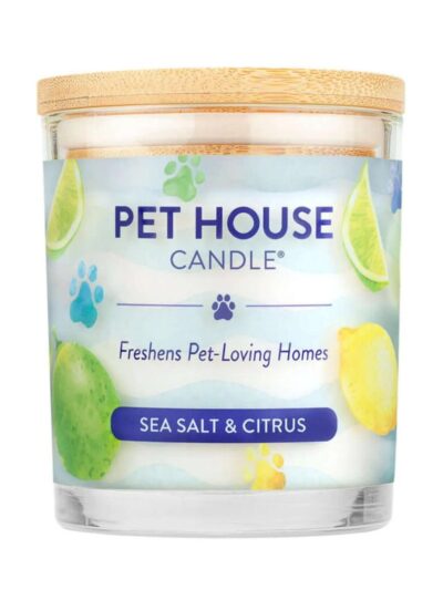Pet House Candle Sea Salt & Citrus Large Candle 9Oz 3 Count
