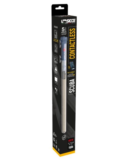 Sicce SCUBA Contactless Submersible Heater 1ea/400 W