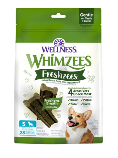 Whimzees Freshzees Dog Dental Treats Small Size Stick 28ct