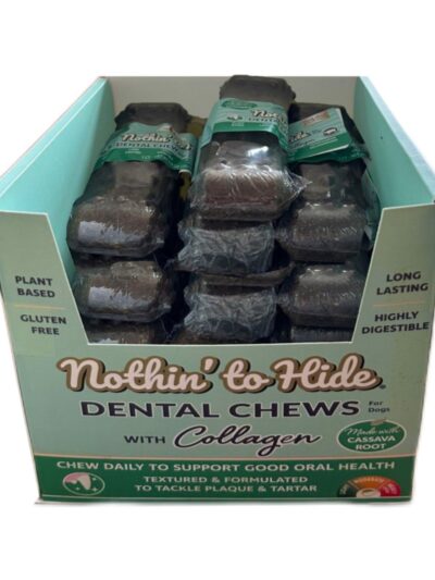 Fieldcrest Farms Nothin' to Hide Dental Wave Collagen Dog Chew Display Beef 7 in (Case of 13)