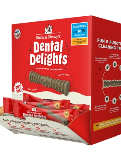 Stella & Chewy's Dog Dental Delights Medium 20 Count