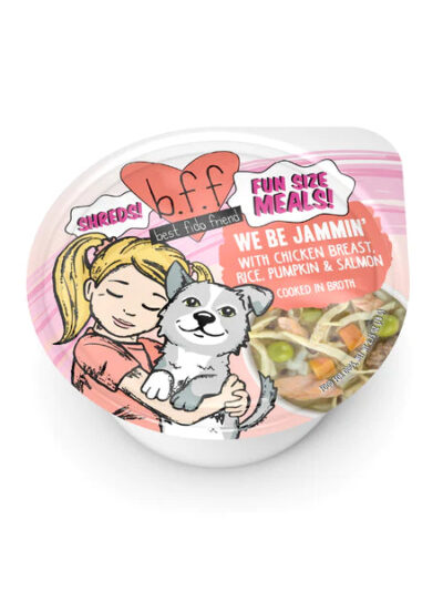 Bff Dog We Be Jammin' Chicken, Rice, Pumpkin & Salmon Cup 2.7oz. (Case of 12)