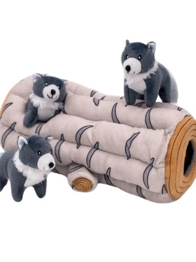 ZippyPaws Zippy Burrow Dog Toy Artic Wolf, 1ea/XL