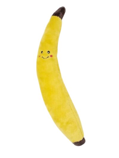 Zippypaws Jigglerz Banana Yellow XLarge