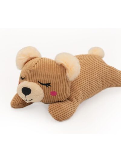 Zippypaws Snooziez With Shhhqueaker-Bear Medium
