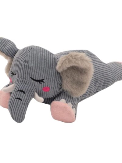 Zippypaws Snooziez With Shhhqueaker-Elephant Medium