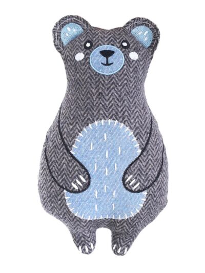 Zippypaws Ecozippy Cotton Cuddler Bear Gray