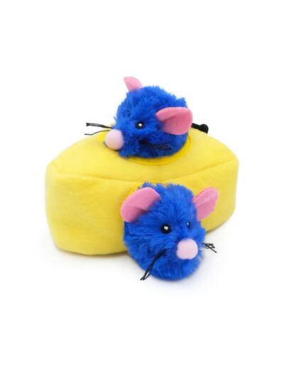 Zippyclaws Burrow Mice N Cheese Catnip Small