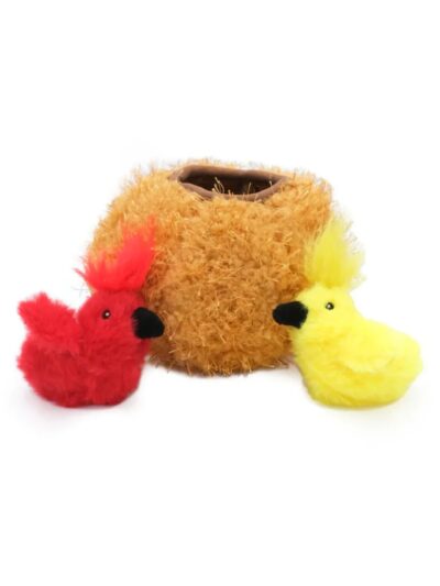 Zippyclaws Burrow Birds in Nest Catnip