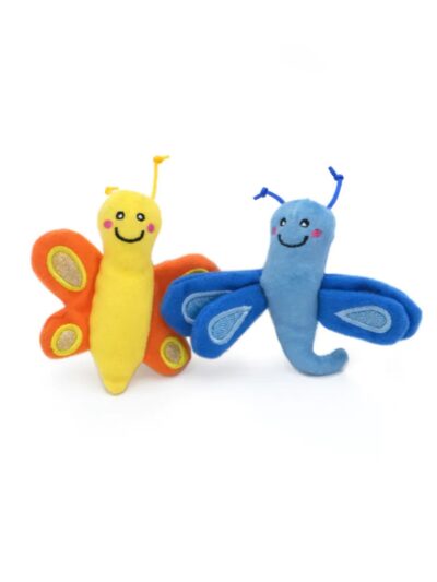 Zippyclaws Butterfly And Dragonfly Catnip Small-2 Pk