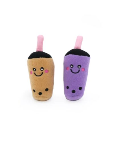 Zippyclaws Nomnomz Milk Tea And Taro Catnip Small-2 Pk