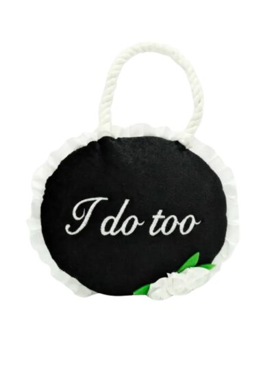 Zippypaws Wedding I Do Too Wedding Sign Medium