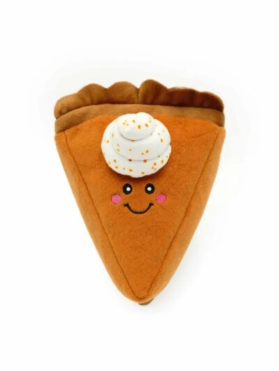Zippypaws Fall Harvest Nomnomz-Pumpkin Pie Slice Medium