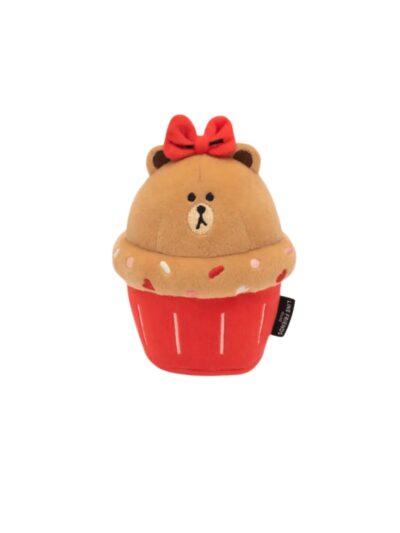 Zippypaws Line Friends Nomnomz Cupcake Chocolate Medium