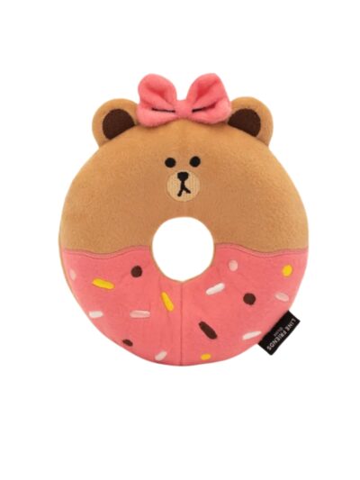Zippypaws Line Friends Donutz Buddies Chocolate Medium