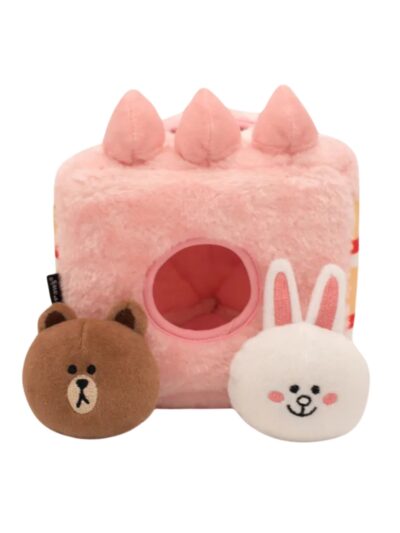 Zippypaws Line Friends Burrow-Friends Cake XSmall