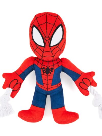 Zippypaws Marvel Rope Plush Spider-Man
