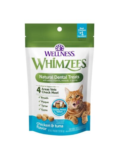 Whimzees Cat Dental Treat Chicken Tuna 2Oz