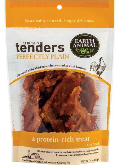 Earth Animal Tenders - Chicken - Perfectly Plain - 4 oz.