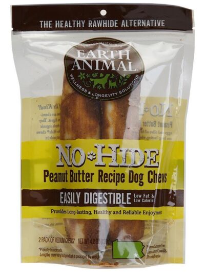 Earth Animal No-Hide Peanut Butter 11" 2Pack