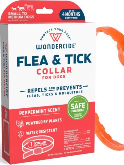 Wondercide Dog Flea Tick Collar Peppermint Large