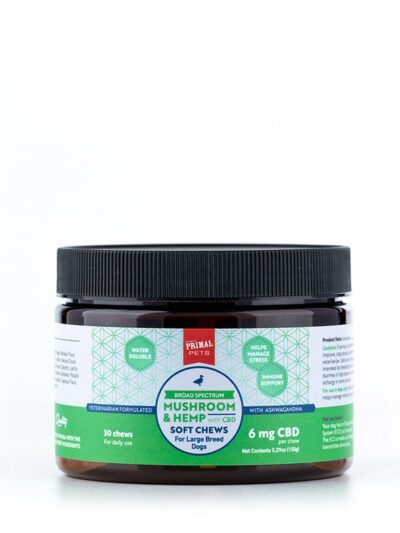Primal Dog Broad Cbd Duck 6Mg 10 Pack