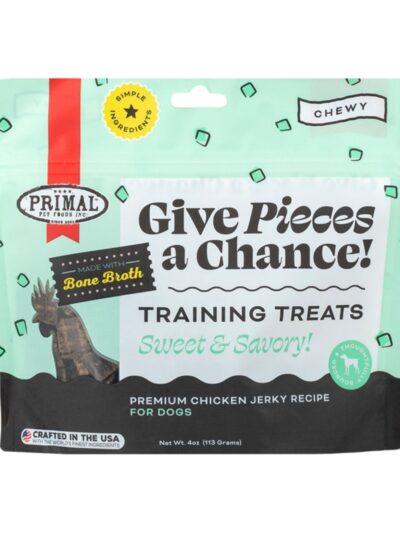 Primal Dog Give Pieces A Chance Chicken With Broth 4oz.