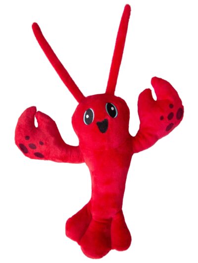 Snugarooz Luca The Lobster Plush Dog Toy 10in.